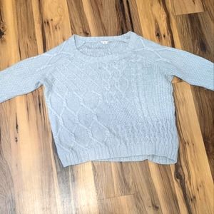 Cable sweater